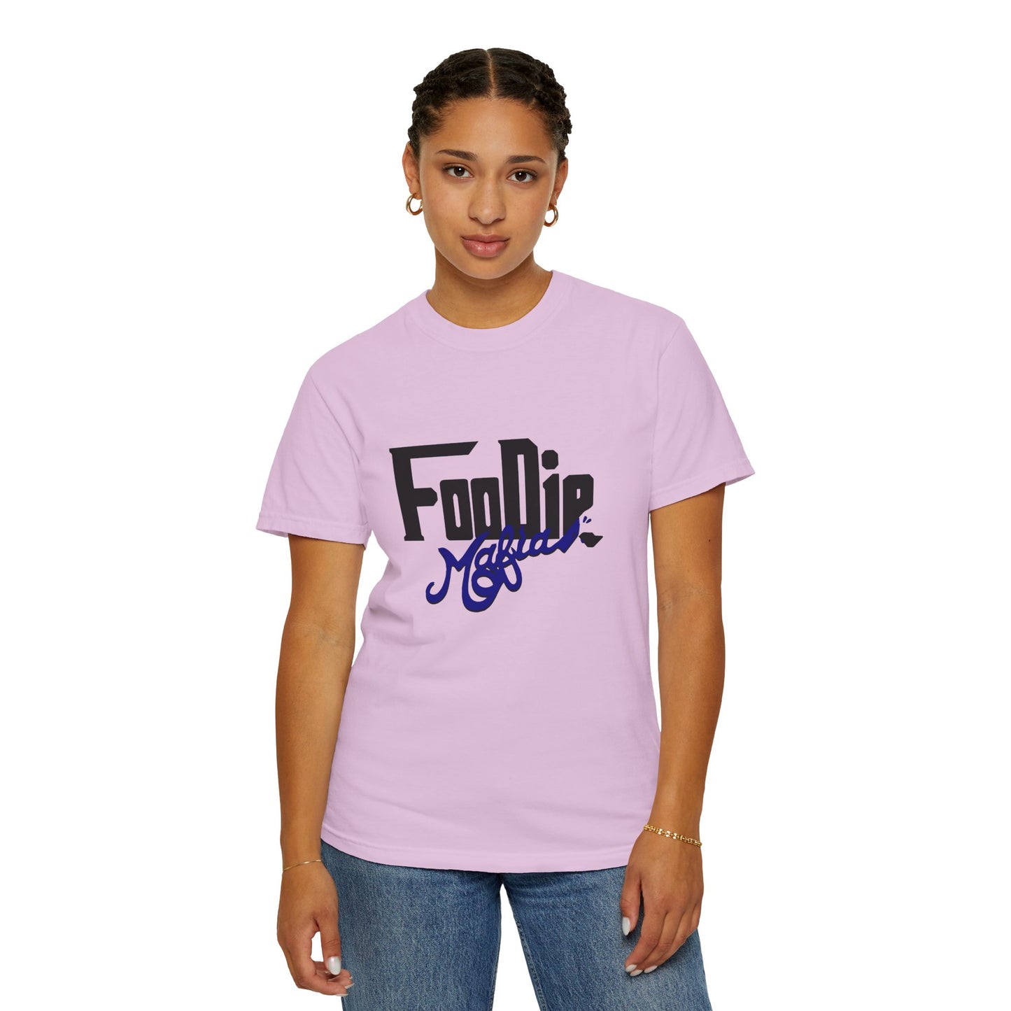 L.O.E.F Foodie Mafia Unisex Tee shirt (Dark Blue)