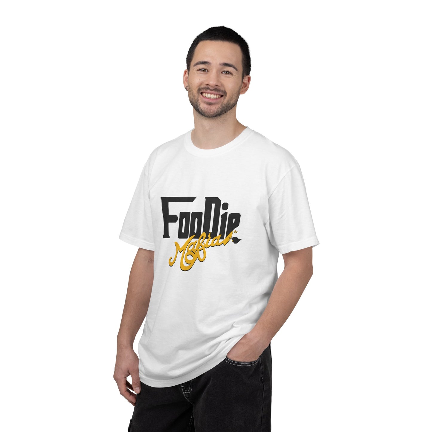 L.O.E.F Foodie Mafia Unisex Tee Shirt (Yellow)