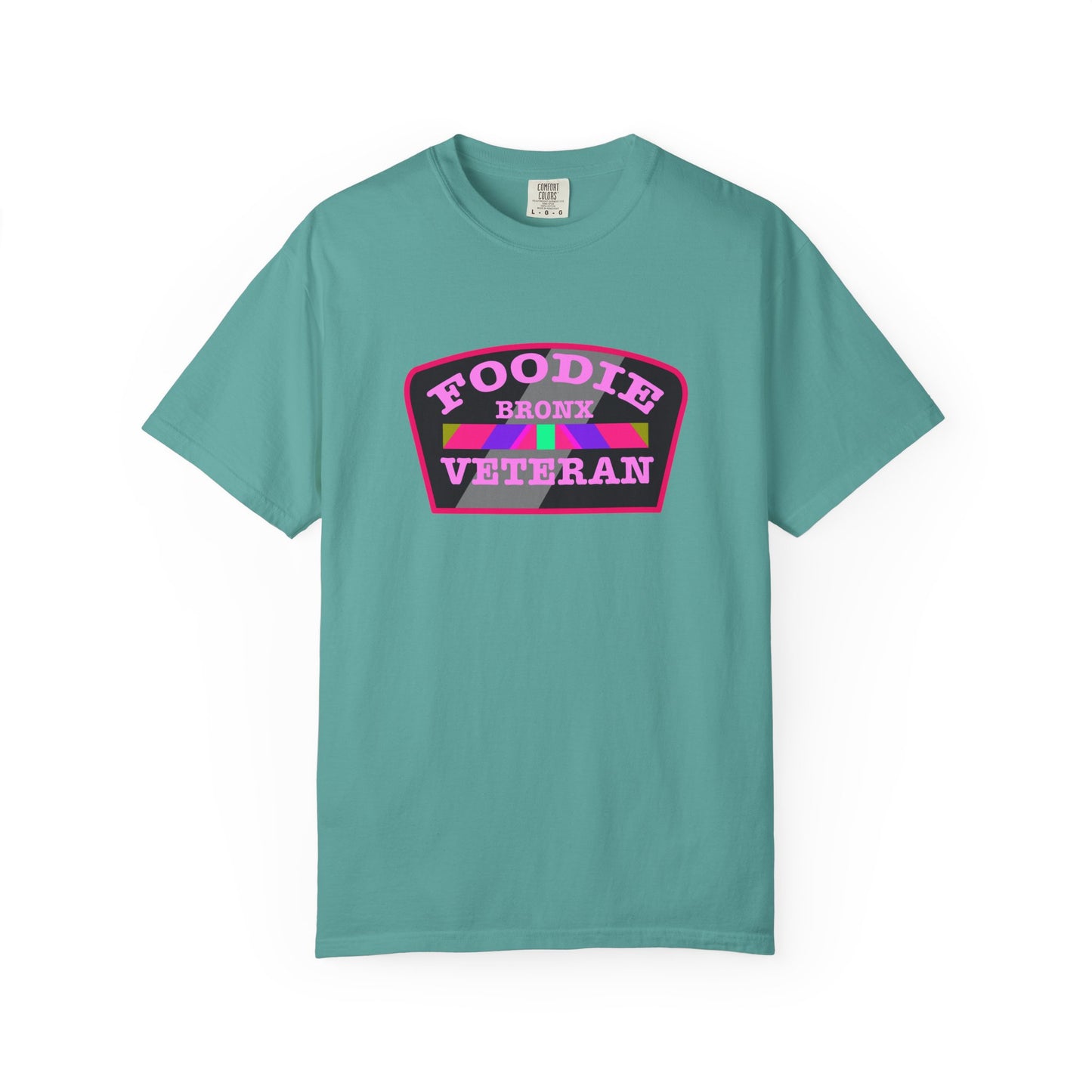 L.O.E.F Foodie Veteran Bronx Unisex Tee Shirt (Pink)