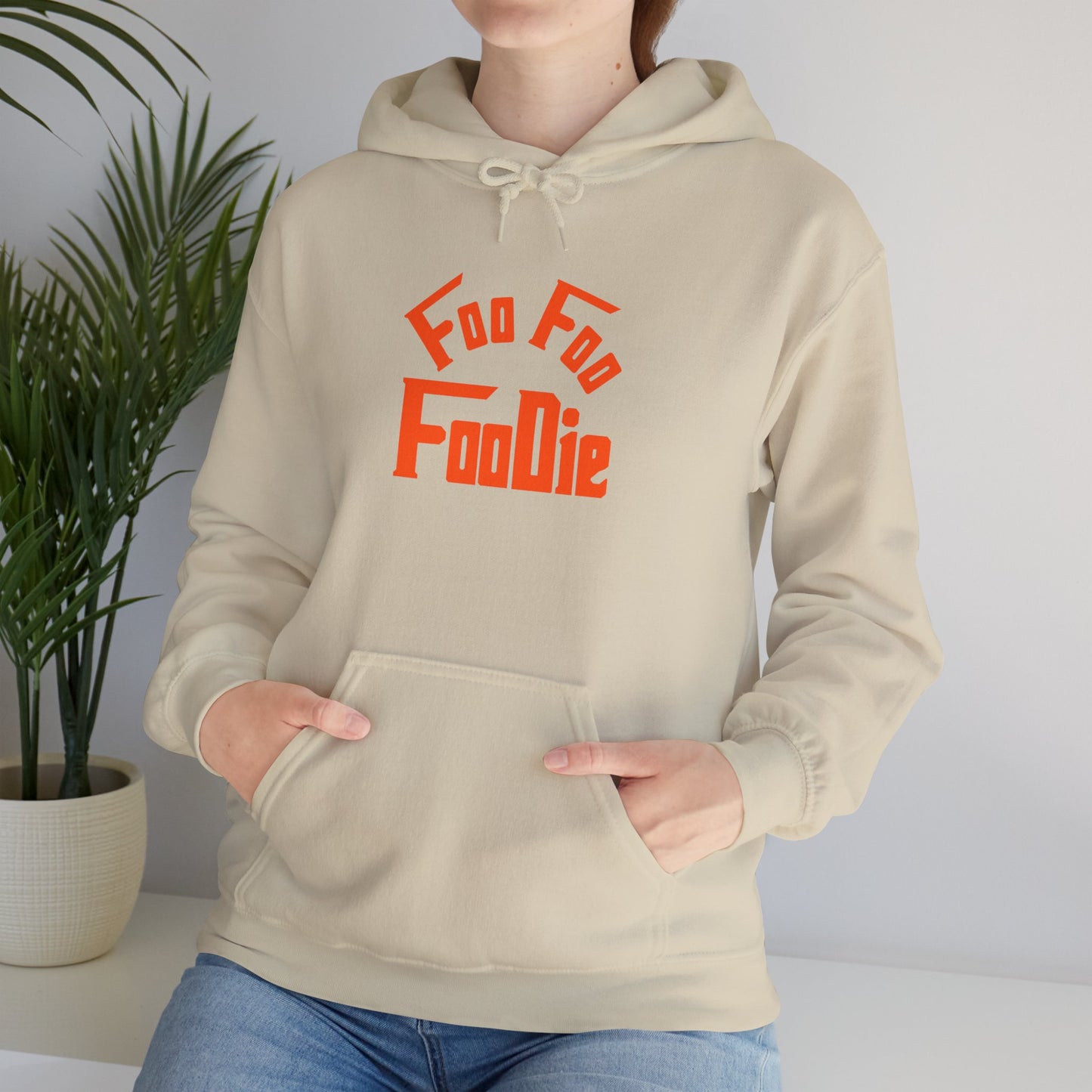 L.O.E.F Unisex Hooded Sweatshirt (Neon Orange)