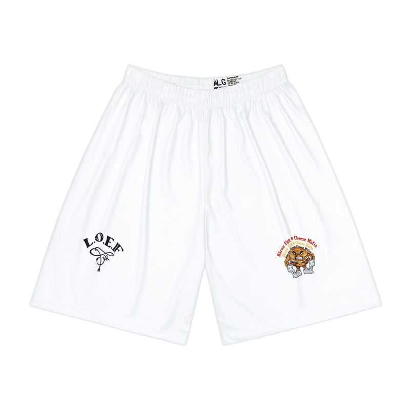 L.O.E.F Bacon Egg n Cheese Mafia Athletic Shorts