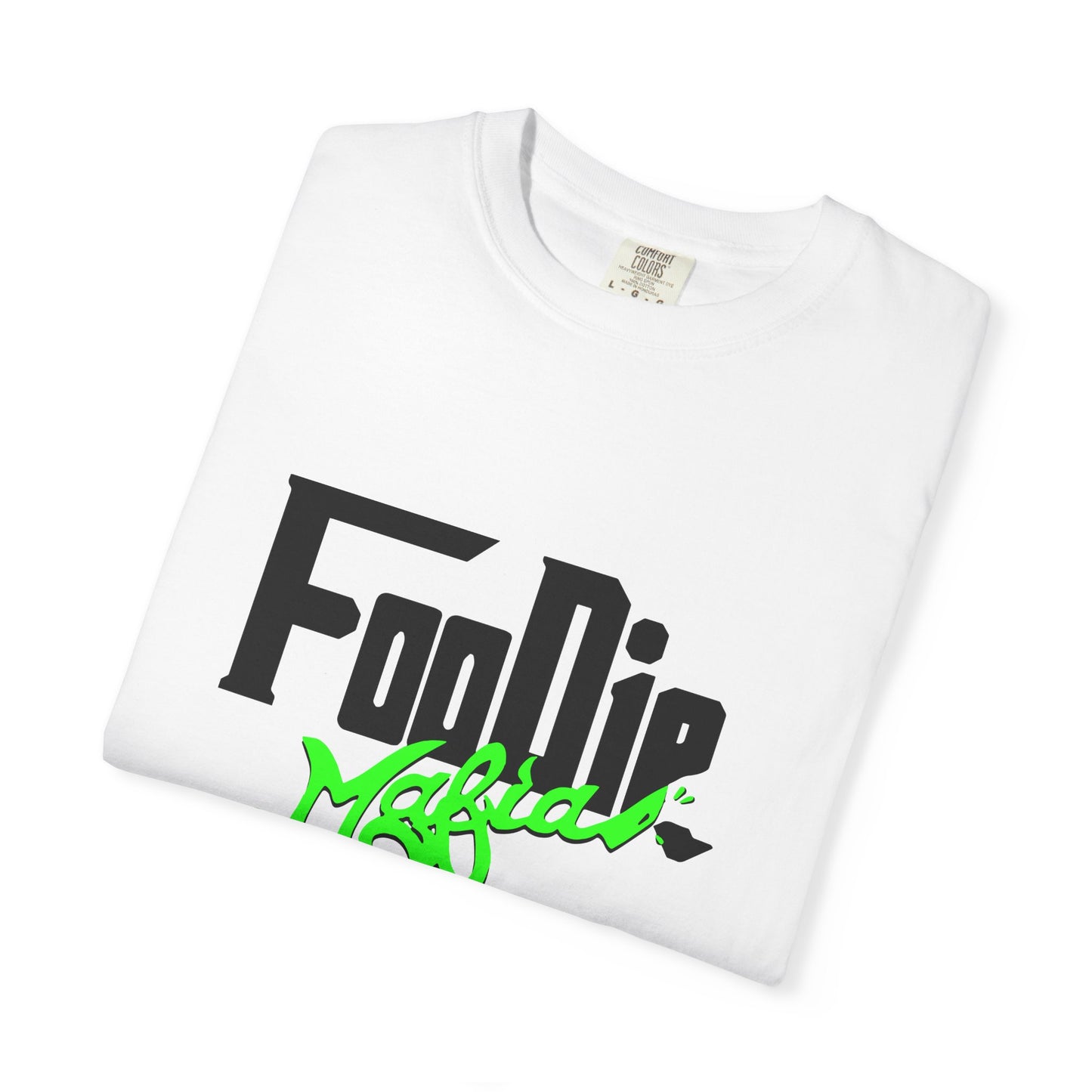 L.O.E.F Foodie Mafia Unisex Tee Shirt (Neon Green)