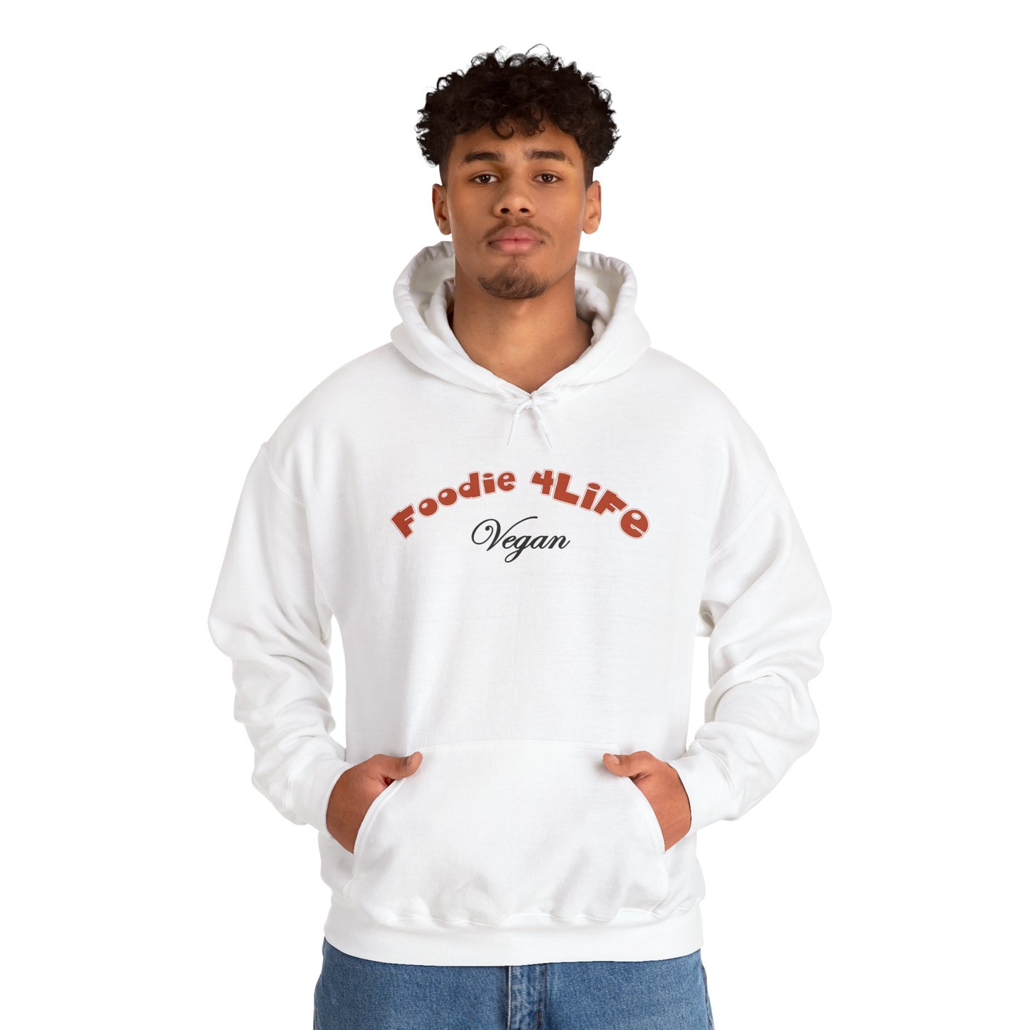 L.O.E.F Foodie 4Life Vegan Hoodie (Rust)
