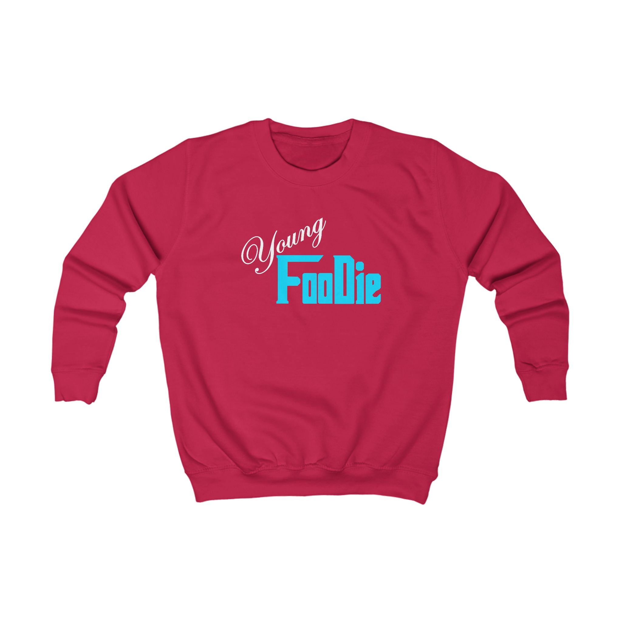 L.O.E.F Young Foodie Kids Sweatshirt (Neon Blue)