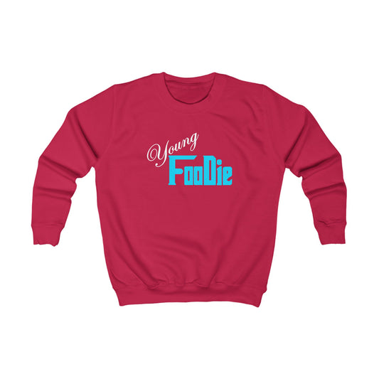 L.O.E.F Young Foodie Kids Sweatshirt (Neon Blue)