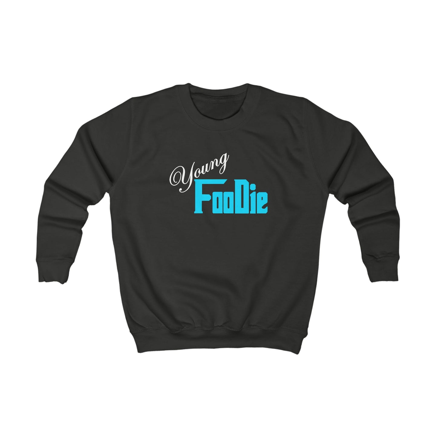 L.O.E.F Young Foodie Kids Sweatshirt (Neon Blue)