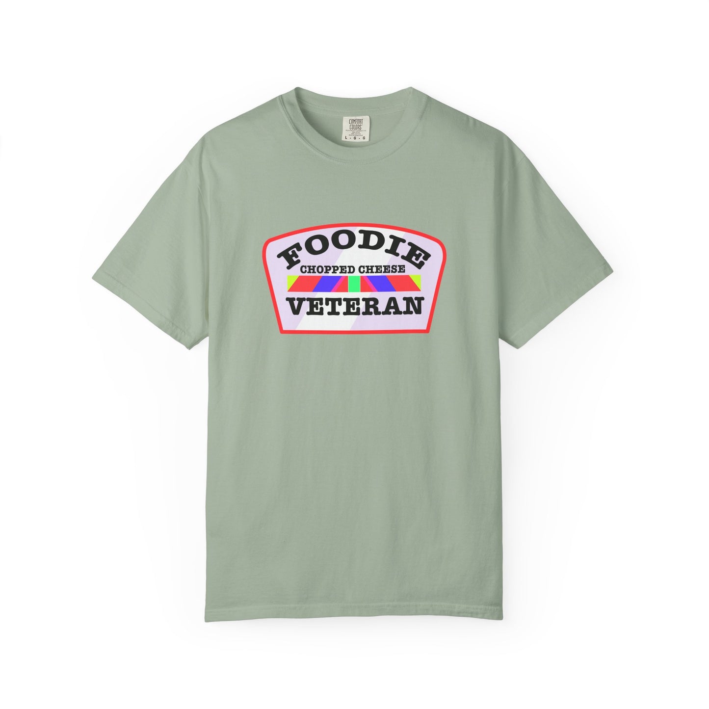 L.O.E.F Foodie Veteran Chopped Cheese Unisex Tee Shirt (Soft Pink)