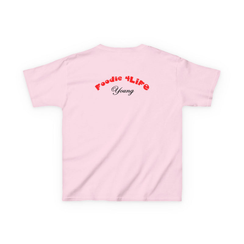 L.O.E.F Foodie 4Life Young Short Sleeve Tee (Fiery Red)
