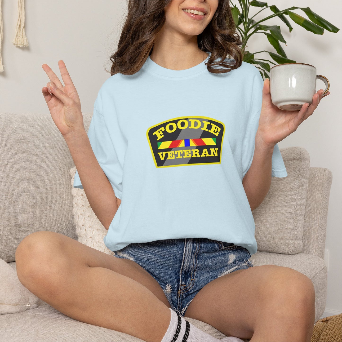 L.O.E.F Foodie Veteran Tee Shirt