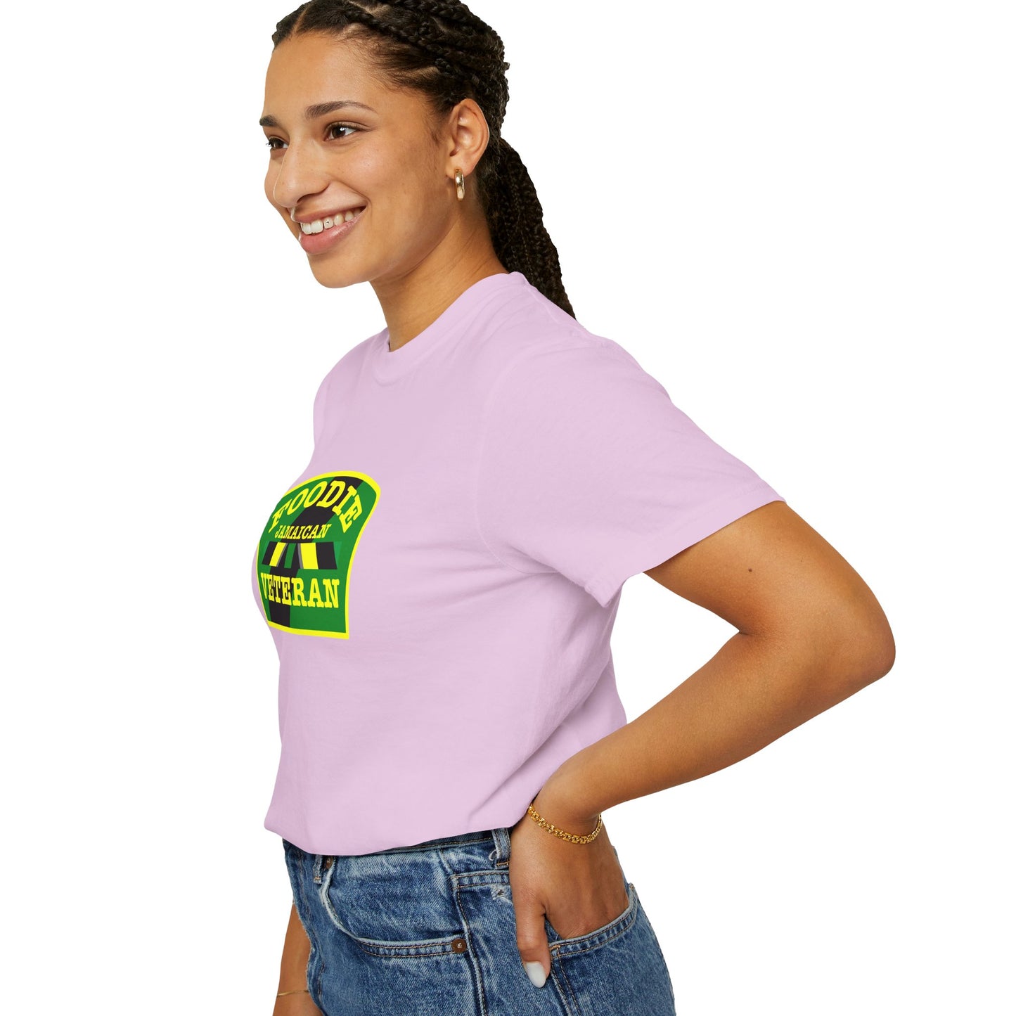 L.O.E.F Foodie Veteran Jamaican Unisex Tee Shirt