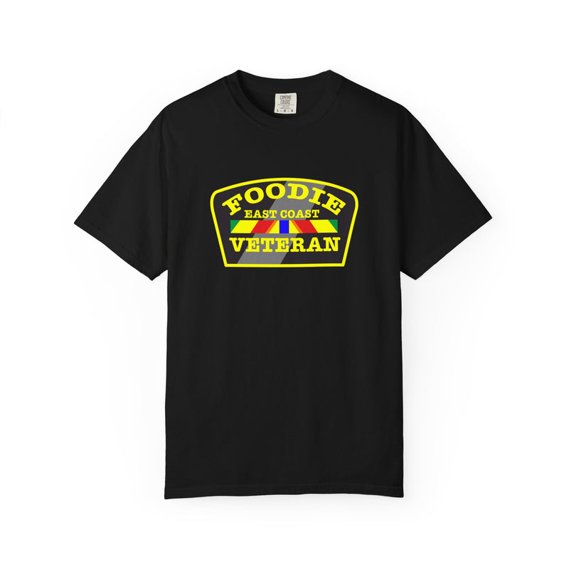 L.O.E.F Foodie Veteran EAST COAST Unisex Tee Shirt (Yellow)