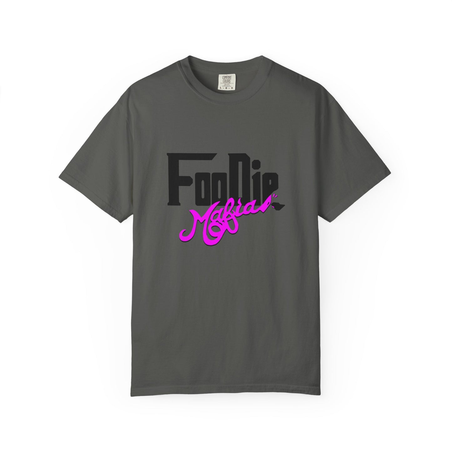 L.O.E.F Foodie Mafia Unisex Tee Shirt (Bright Purple)