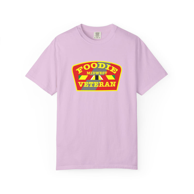 L.O.E.F Foodie Veteran MIDWEST Unisex Tee Shirt (Yellow)