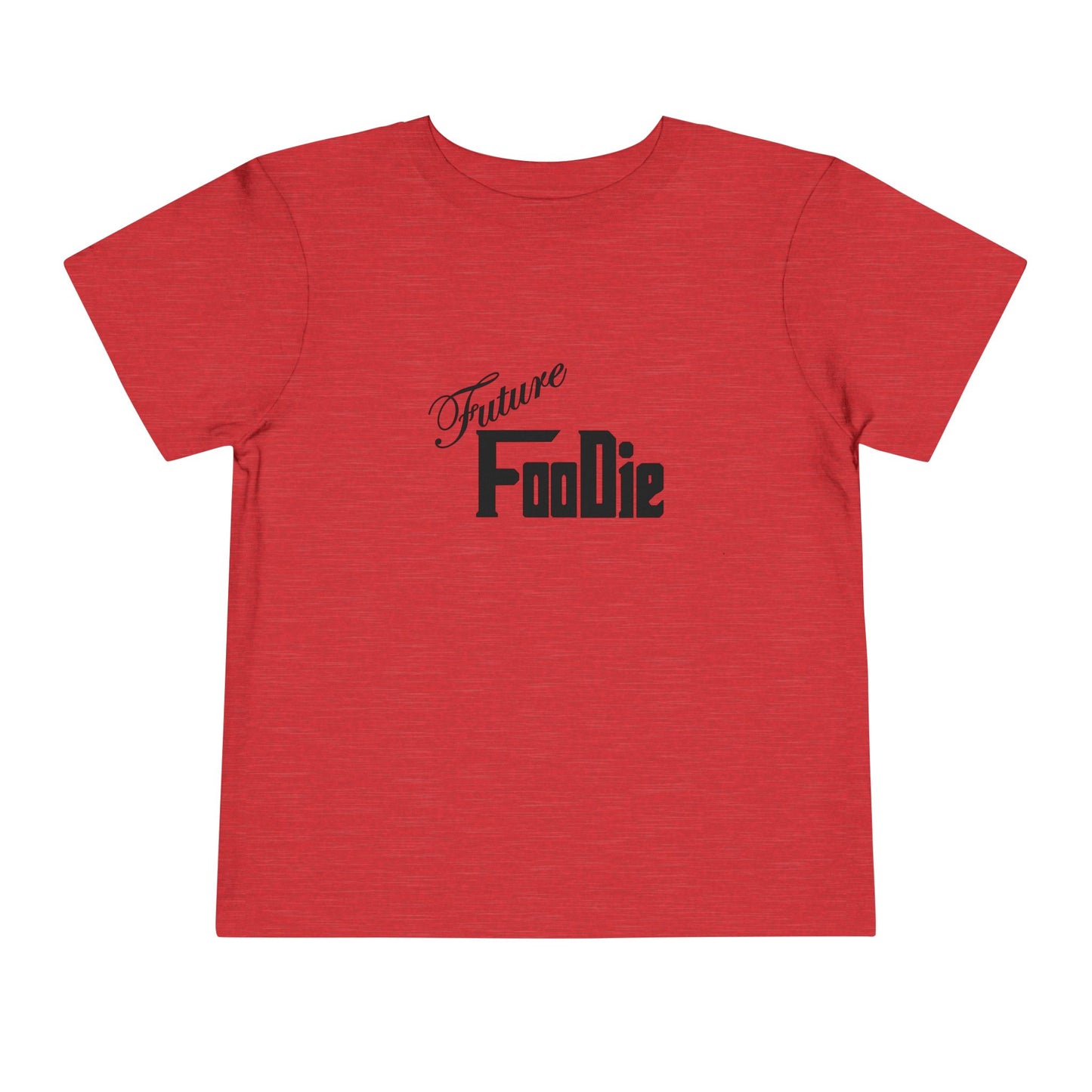 L.O.E.F Future Foodie Toddler Short Sleeve Tee Shirt (Black)