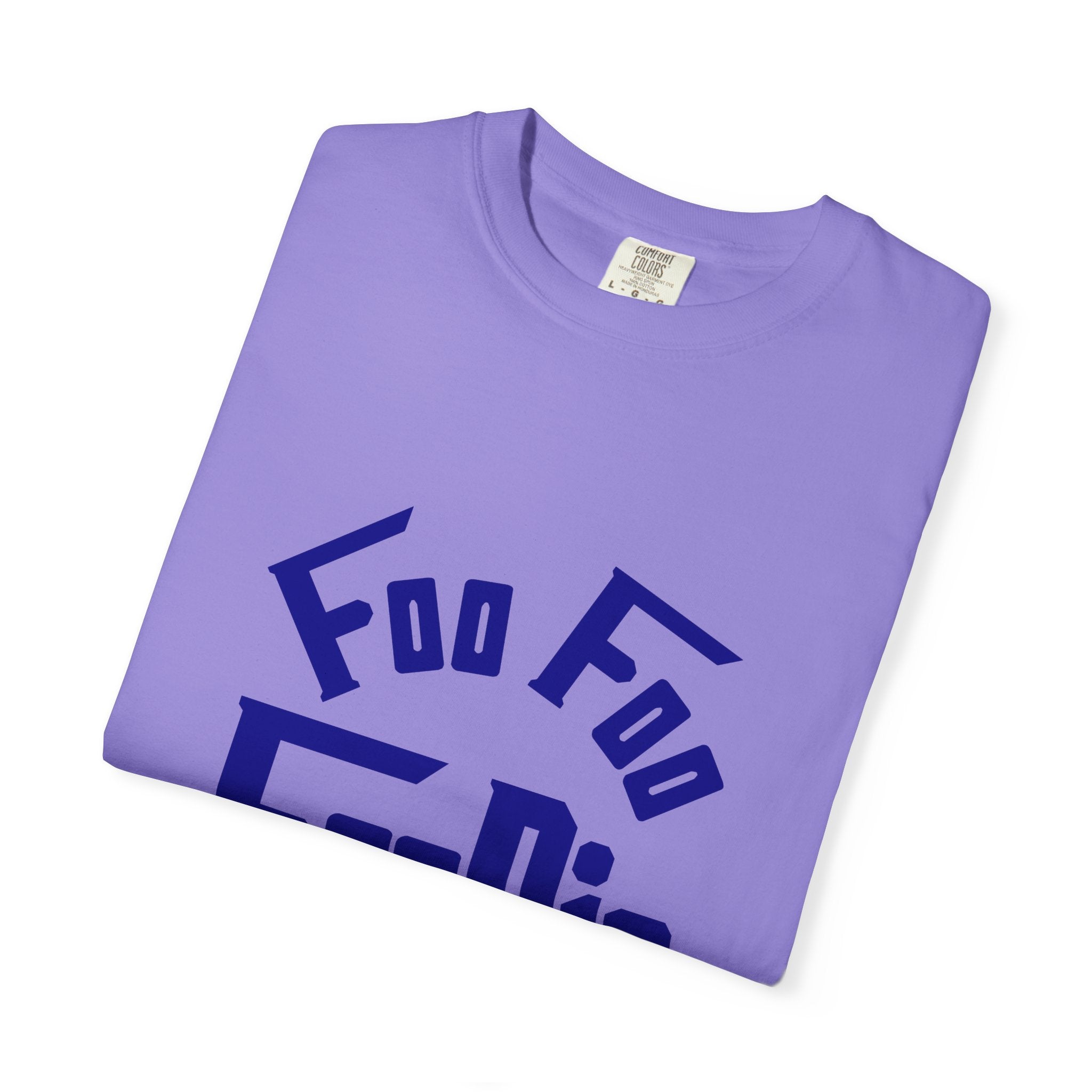 L.O.E.F FOO FOO FOODIE Unisex Tee shirt(Dark Blue)
