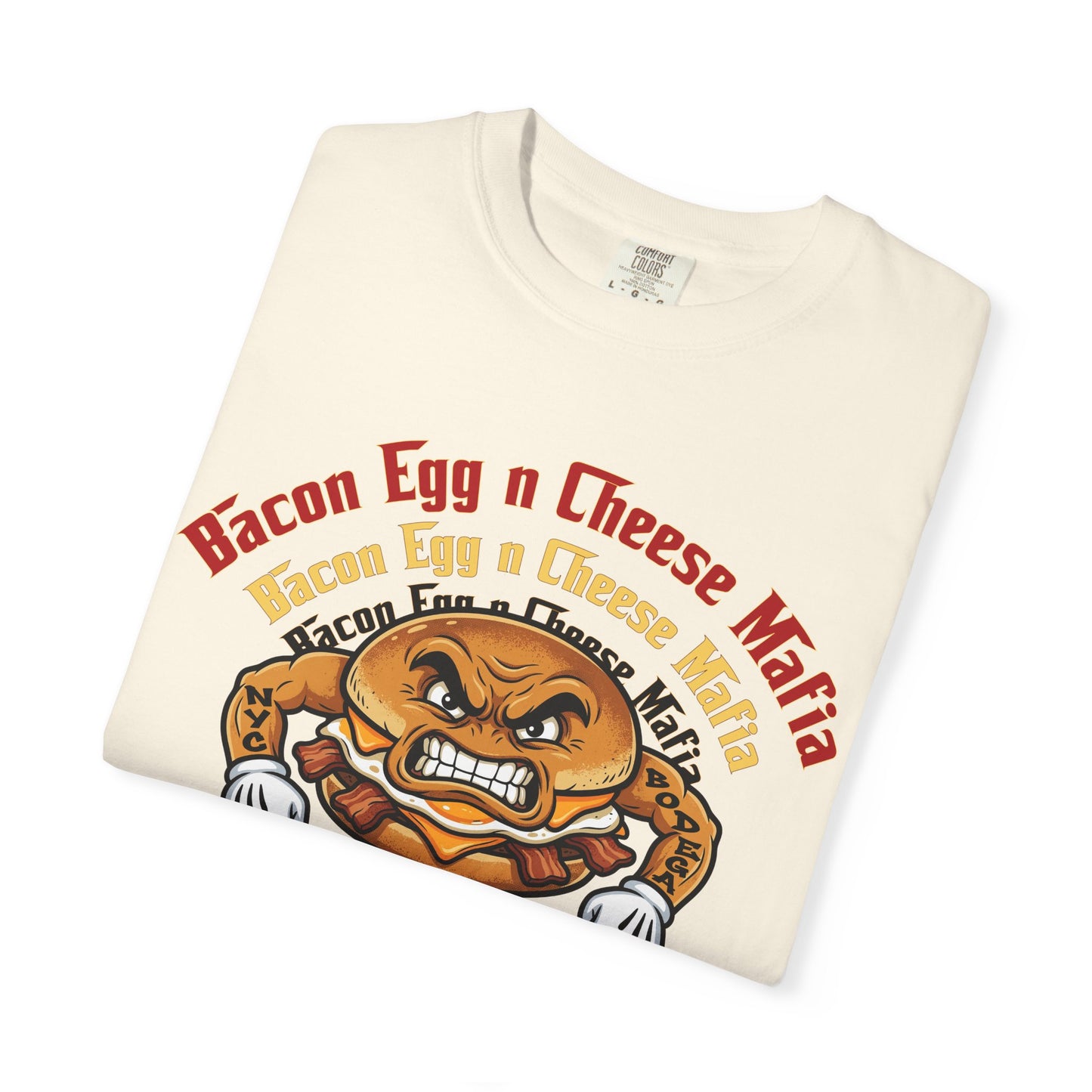 L.O.E.F Bacon Egg n Cheese Mafia Unisex Tee Shirt