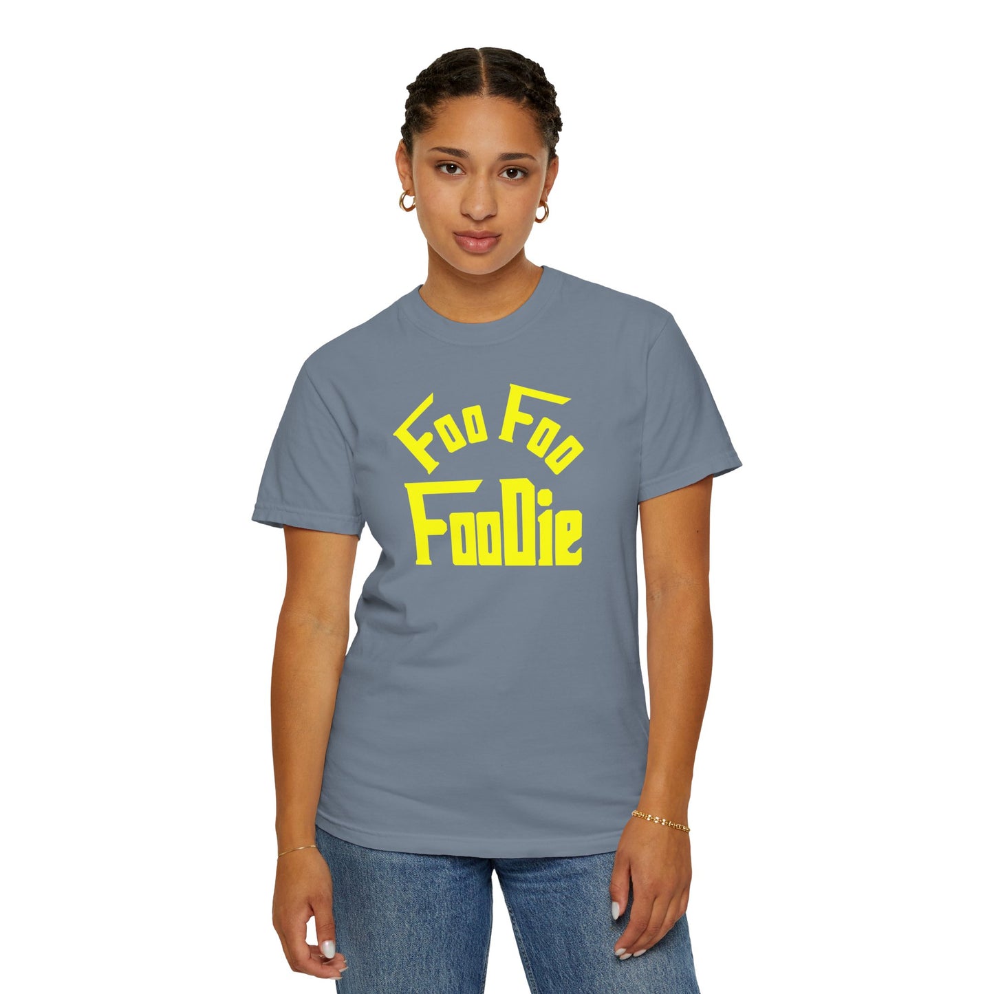 L.O.E.F FOO FOO FOODIE Unisex Tee shirt (Yellow)
