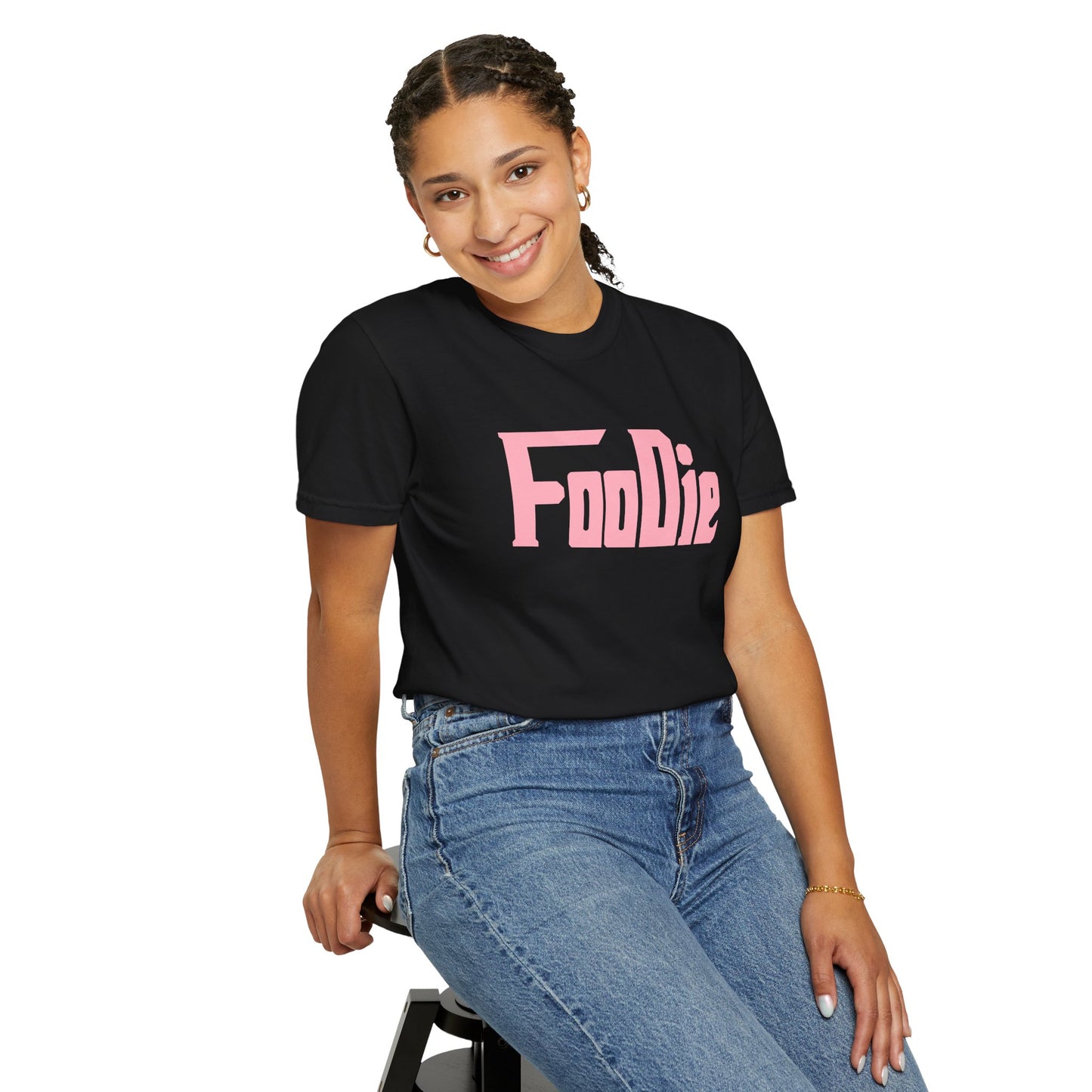 L.O.E.F Foodie Unisex Tee Shirt (Soft Pink)