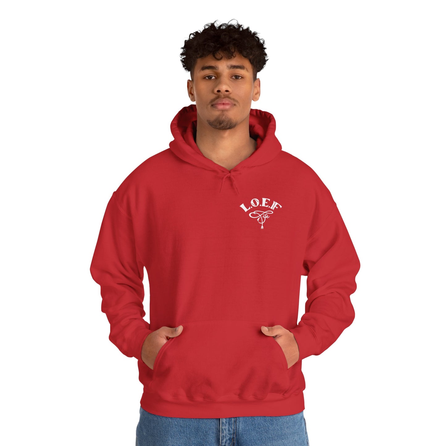 L.O.E.F Foodie 4Life Certified Hoodie (Sky Blue)