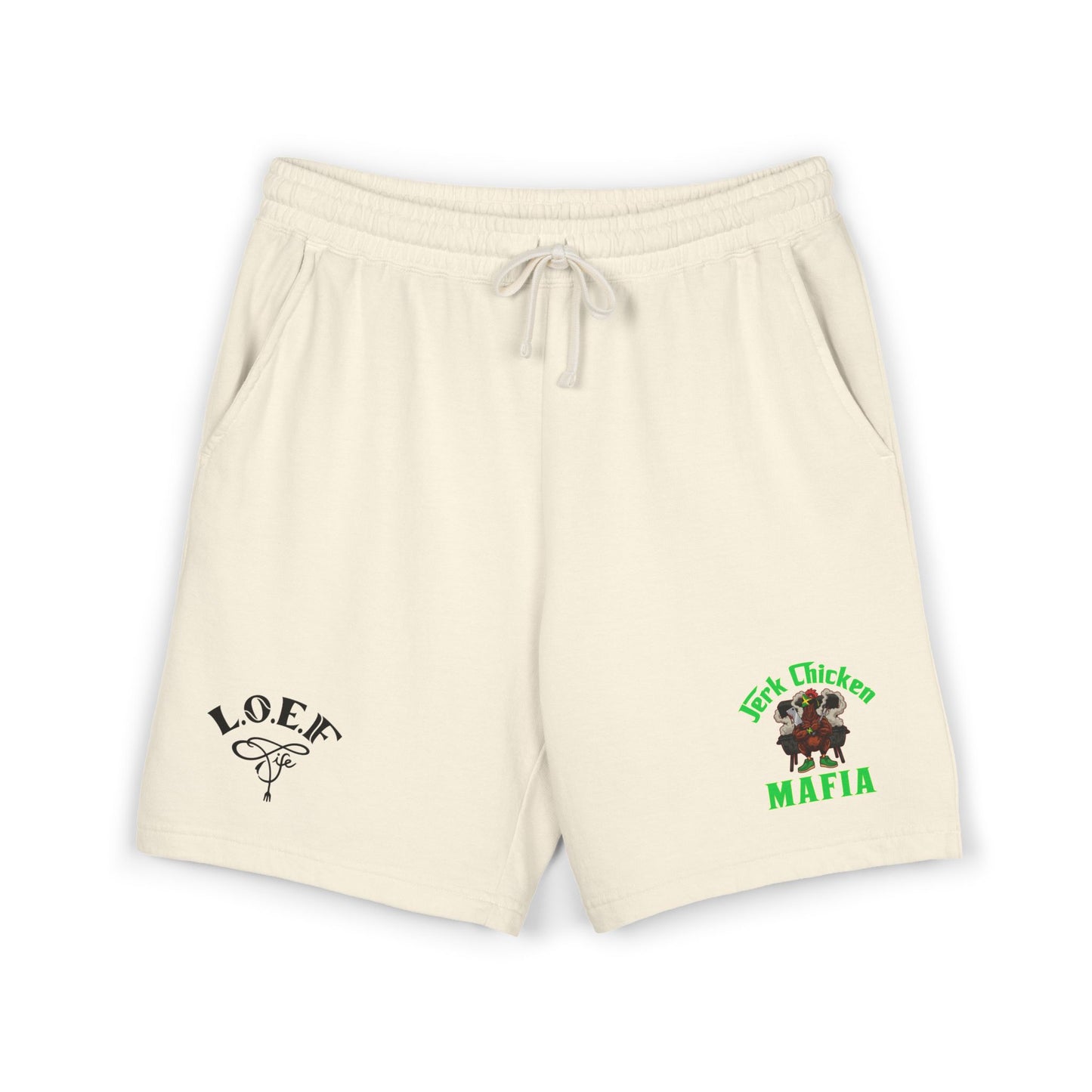 L.O.E.F Jerk Chicken Mafia Sweat Shorts