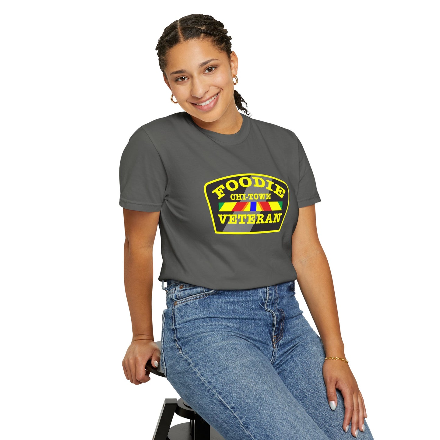 L.O.E.F Foodie Veteran CHI-TOWN Unisex Tee Shirt