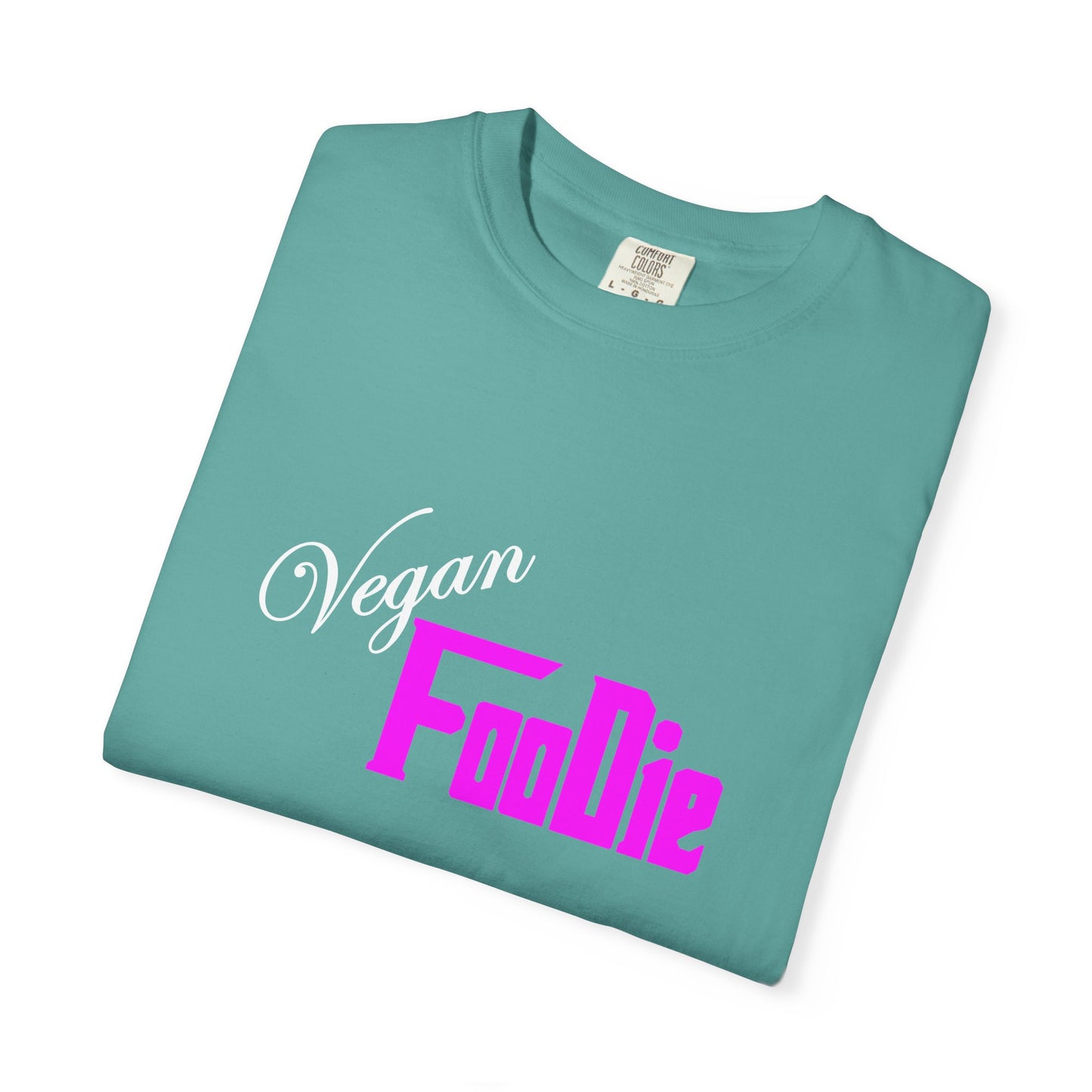 L.O.E.F Unisex Vegan Foodie Tee Shirt (Fuchsia)
