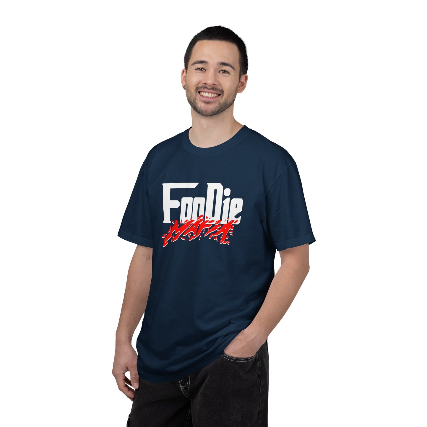 L.O.E.F Foodie Mafia Unisex Tee Shirt  (Red)
