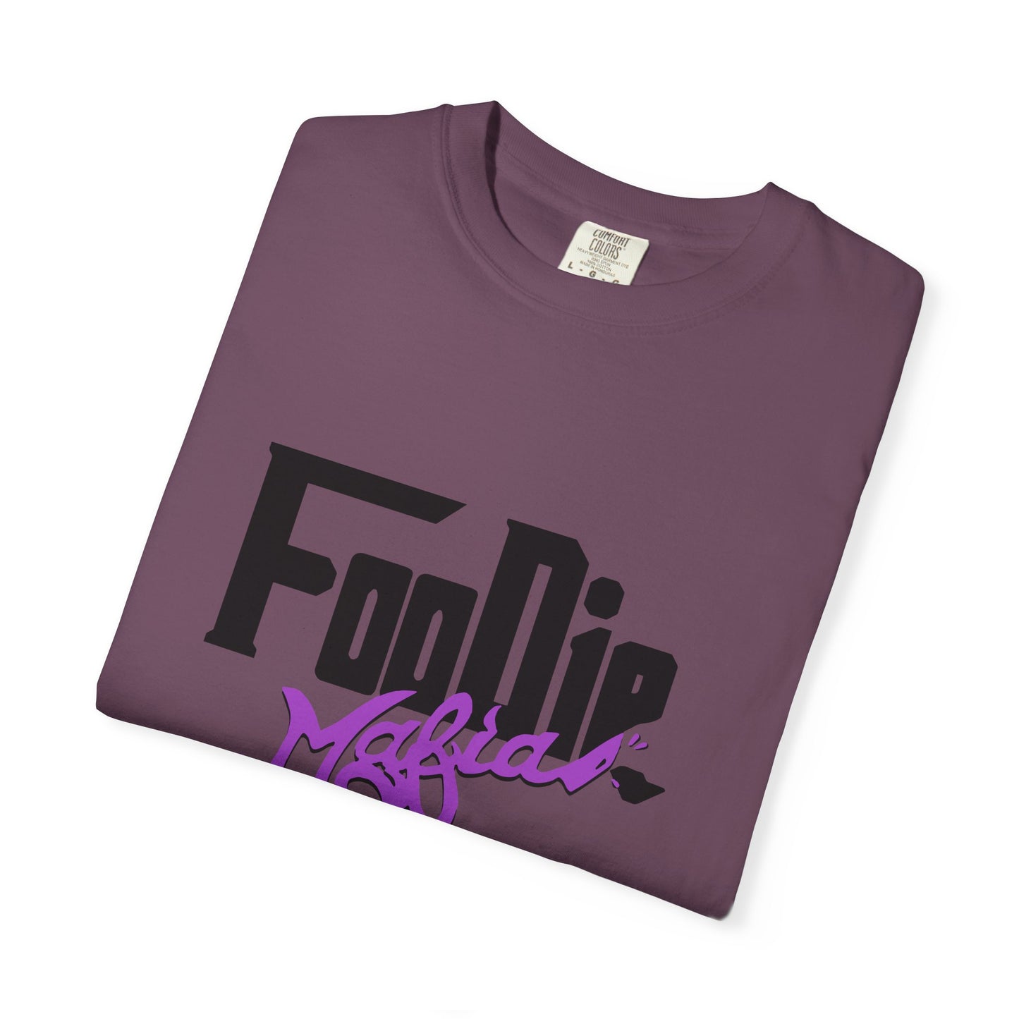 L.O.E.F Foodie Mafia Unisex Tee shirt (Bright Purple)