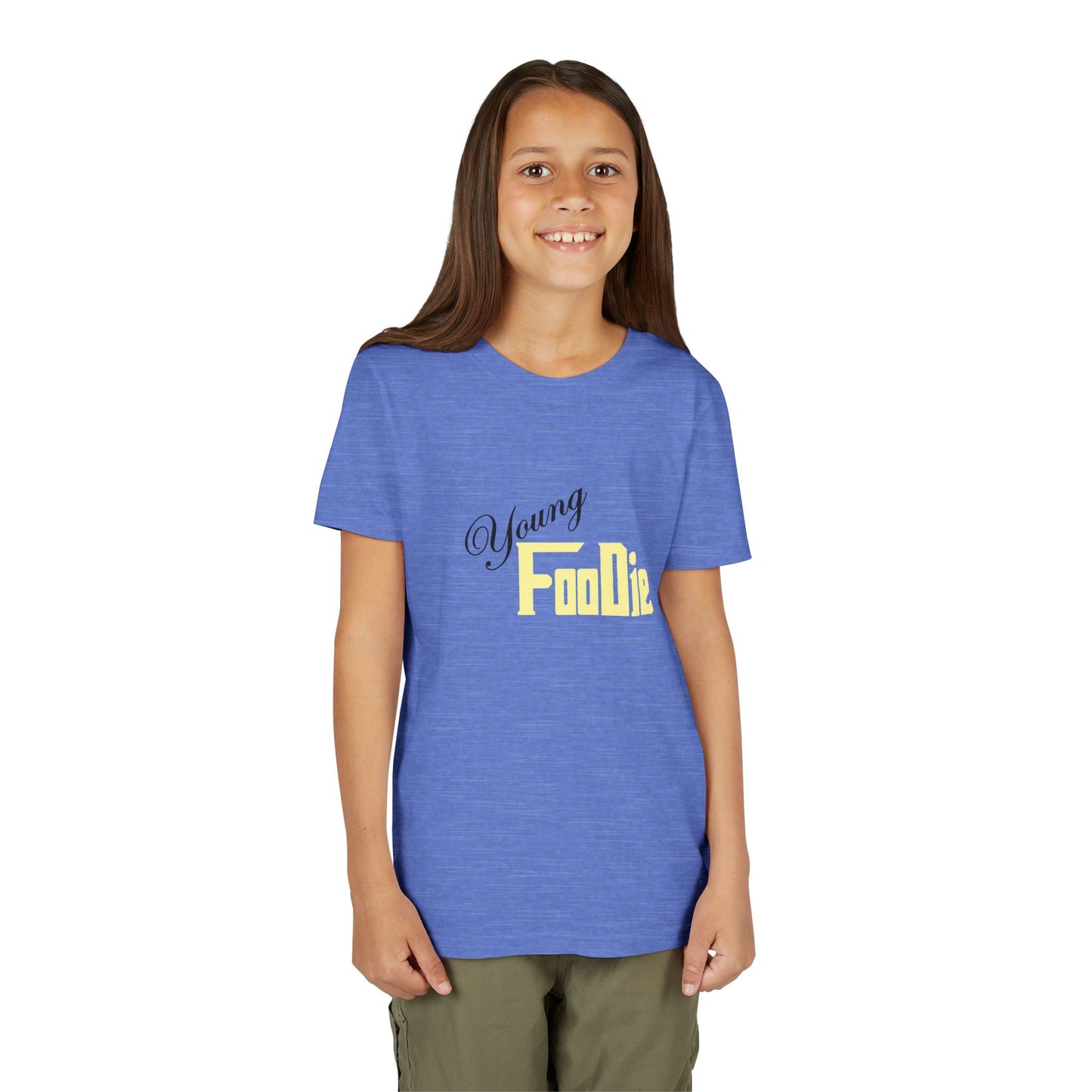 L.O.E.F White Young Foodie Kids Short Sleeve Tee