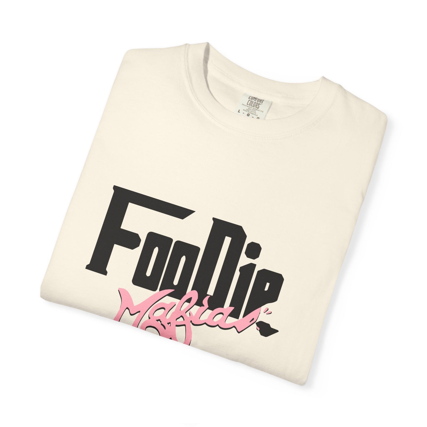 L.O.E.F Foodie Mafia Unisex Tee shirt (Soft Pink)