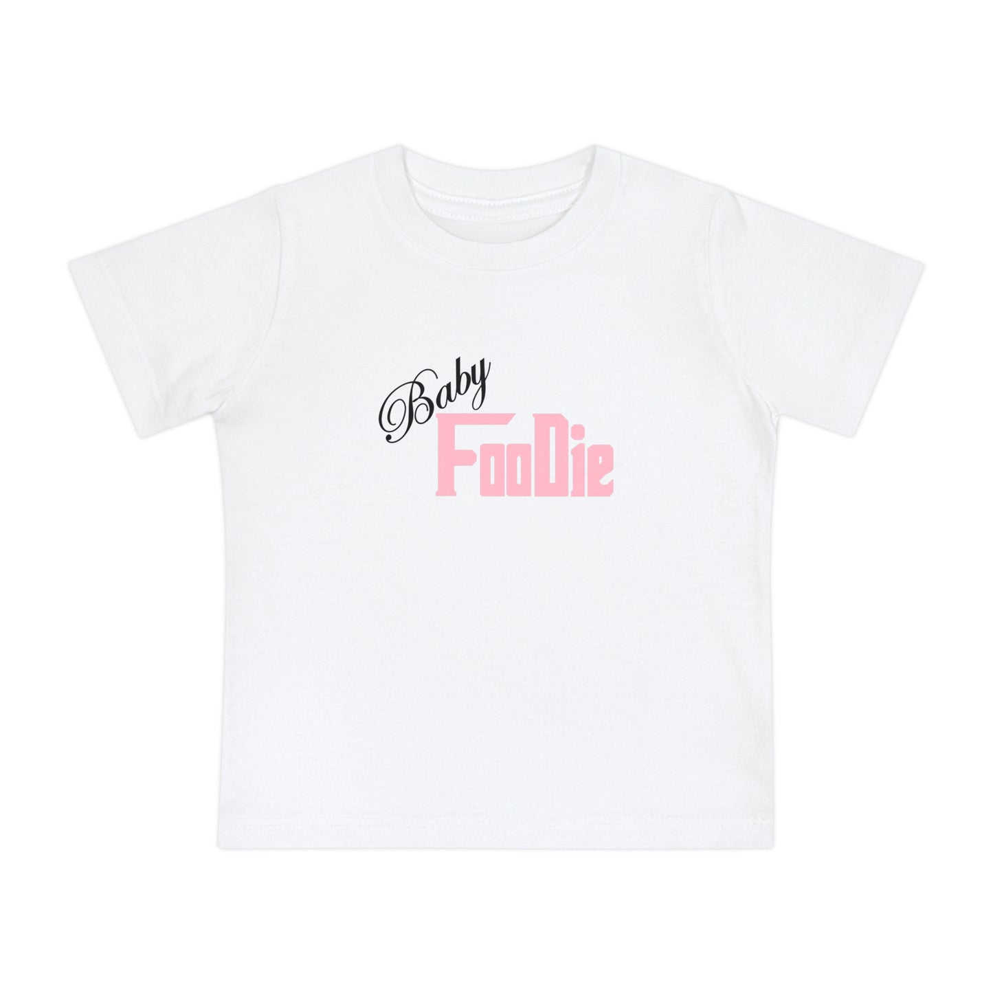 L.O.E.F Baby Foodie Toodler Tee Shirt (Soft Pink)