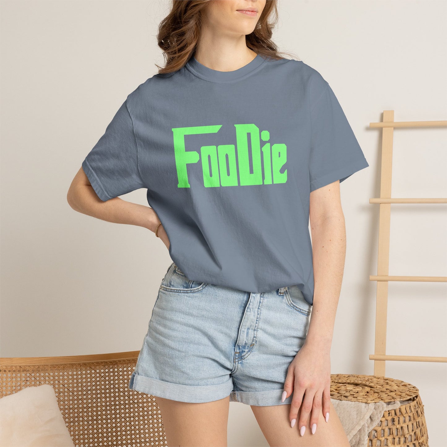 L.O.E.F Foodie Unisex Tee Shirt (Mint Green)