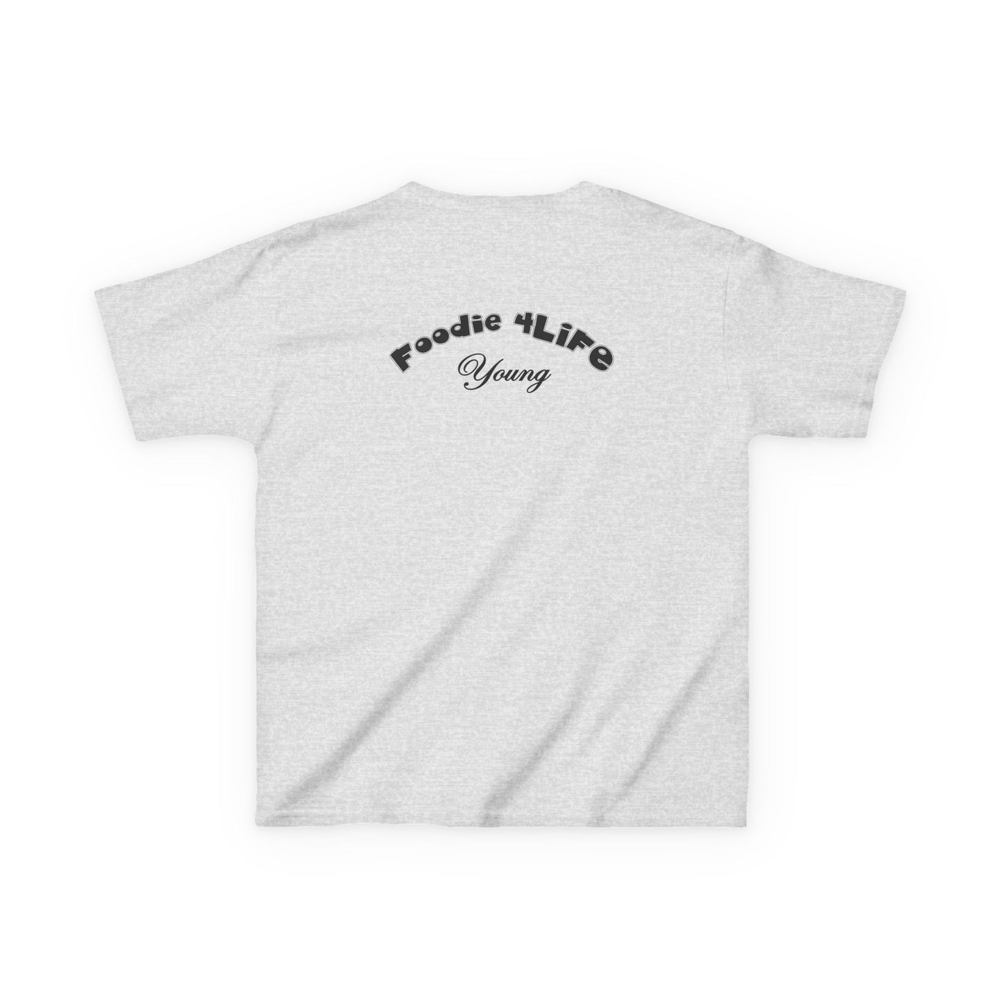 L.O.E.F Foodie 4Life Young Tee Shirt  (Black)