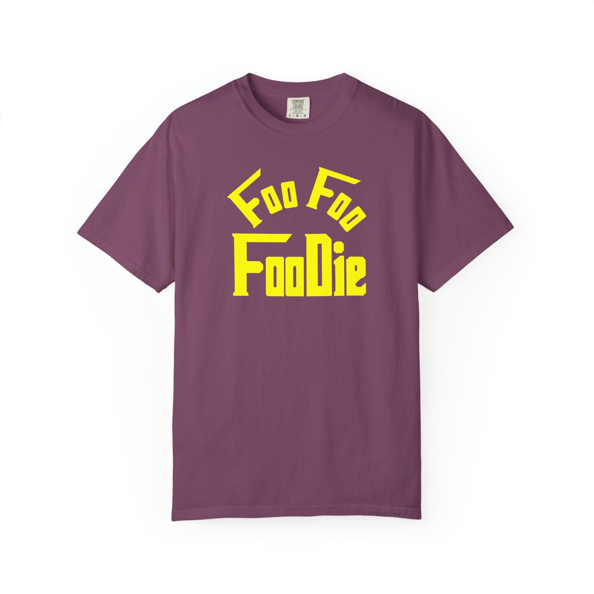 L.O.E.F FOO FOO FOODIE Unisex Tee shirt (Yellow)