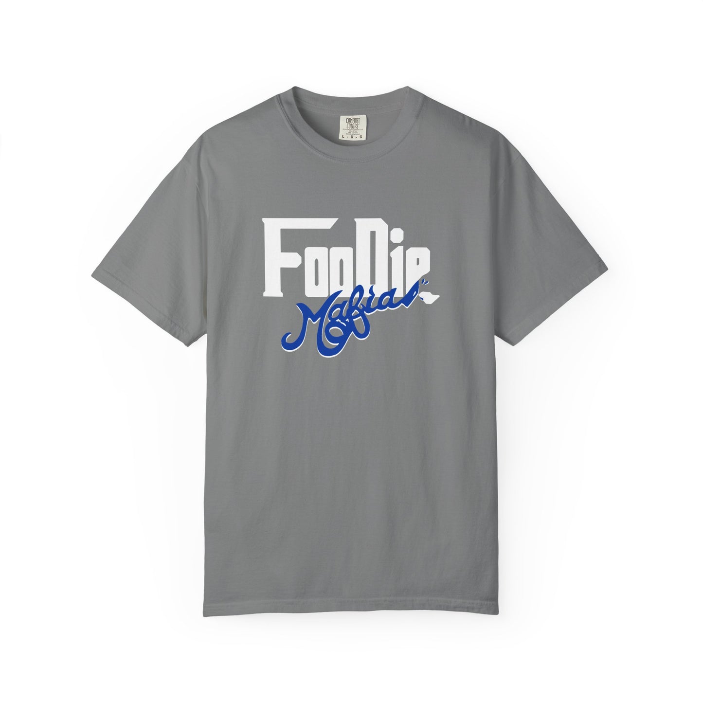 L.O.E.F Foodie Mafia Unisex Tee Shirt  (Dark Blue)