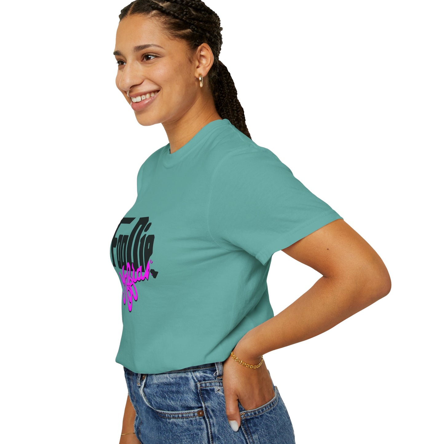 L.O.E.F Foodie Mafia Unisex Tee Shirt (Bright Purple)