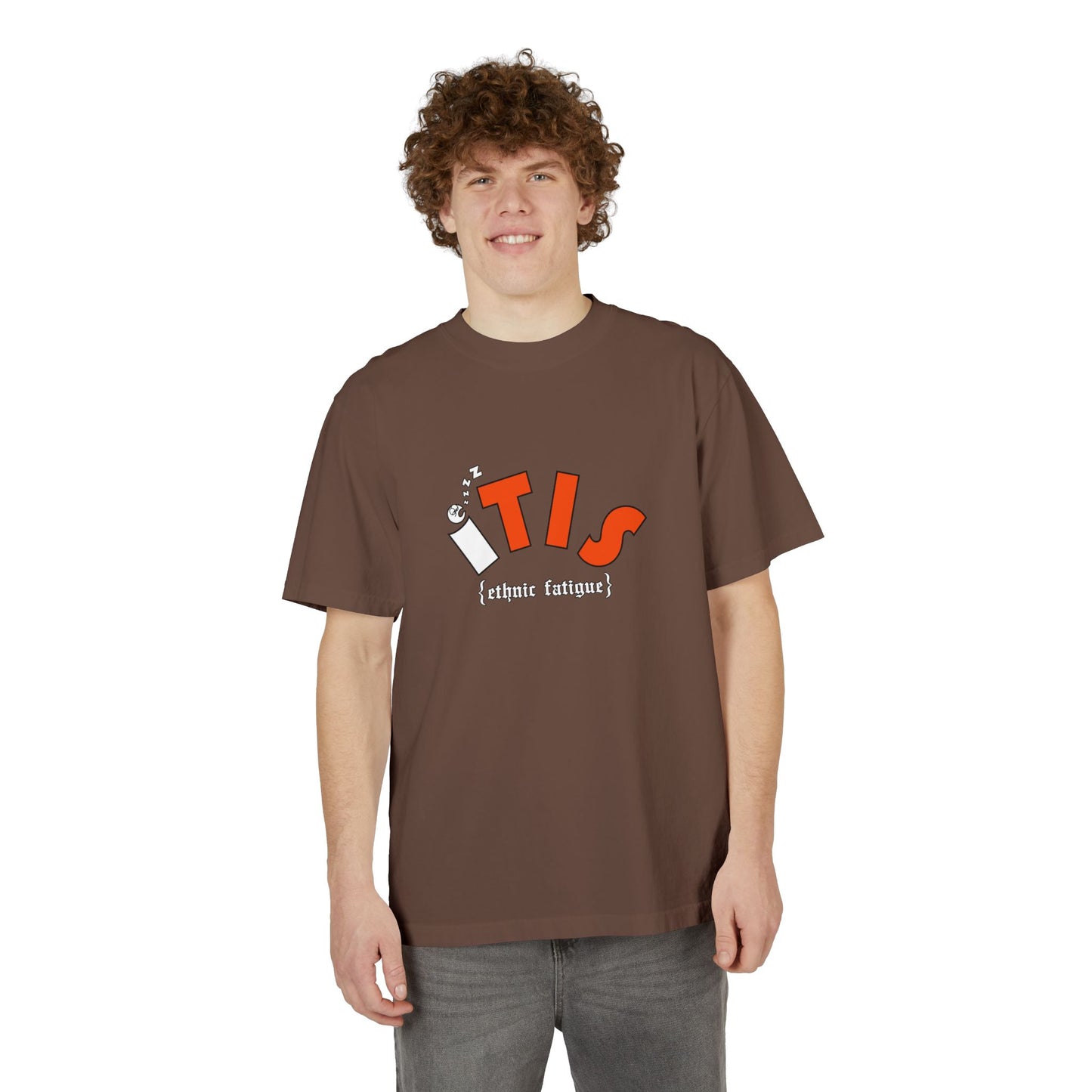 L.O.E.F ITIS Unisex Tee Shirt (White and Red)