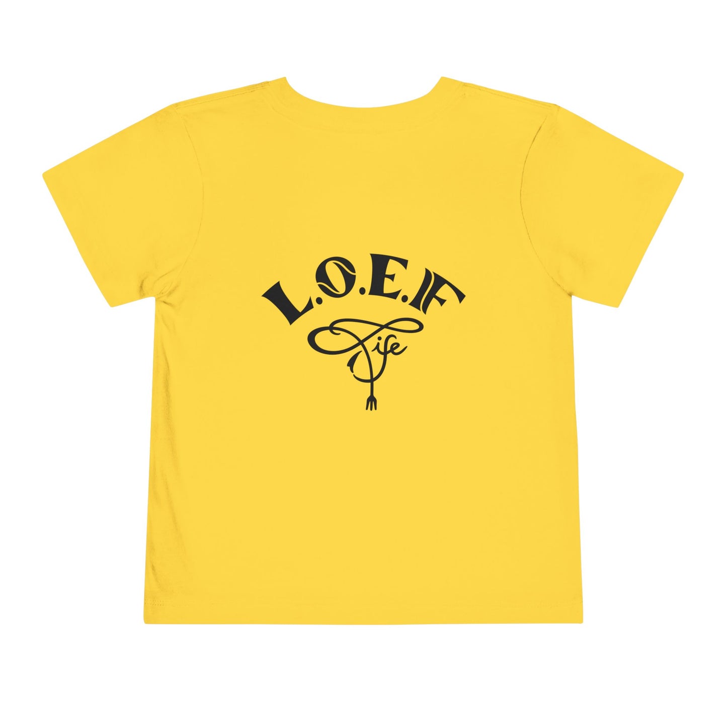 L.O.E.F Foodie 4Life Baby Tee Shirt  (Rust)