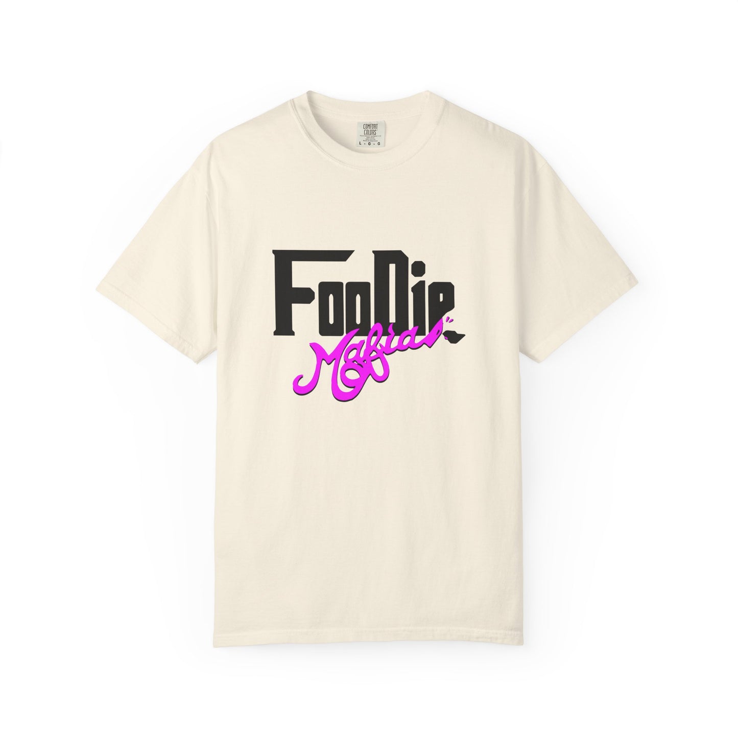 L.O.E.F Foodie Mafia Unisex Tee Shirt (Bright Purple)