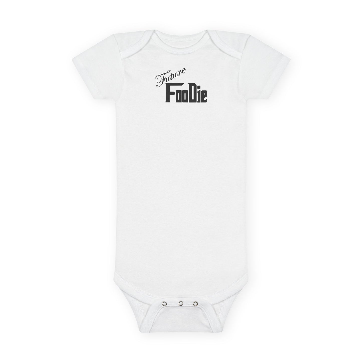 L.O.E.F Future Foodie Toddler Bodysuit (Black)