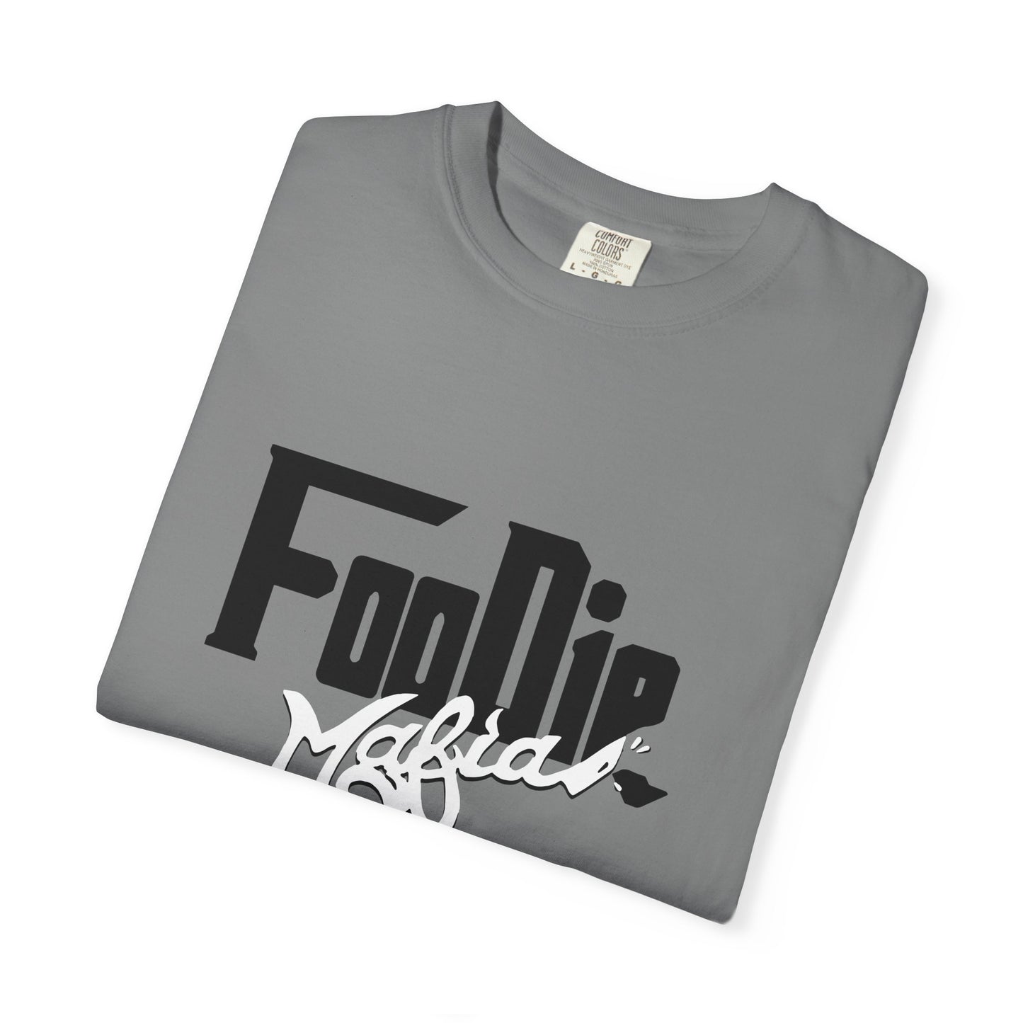 L.O.E.F Foodie Mafia Unisex Tee shirt (White)