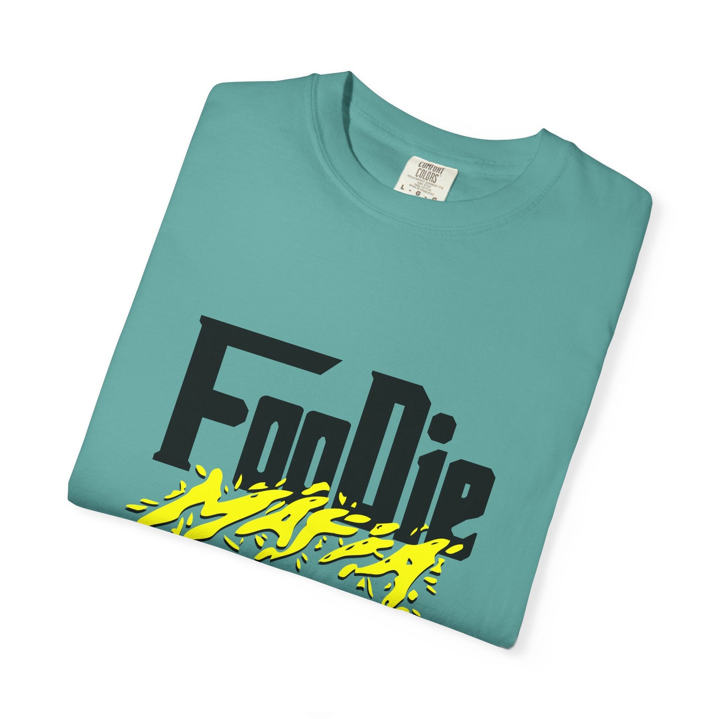 L.O.E.F Foodie Mafia Unisex Tee Shirt (Bright Yellow)