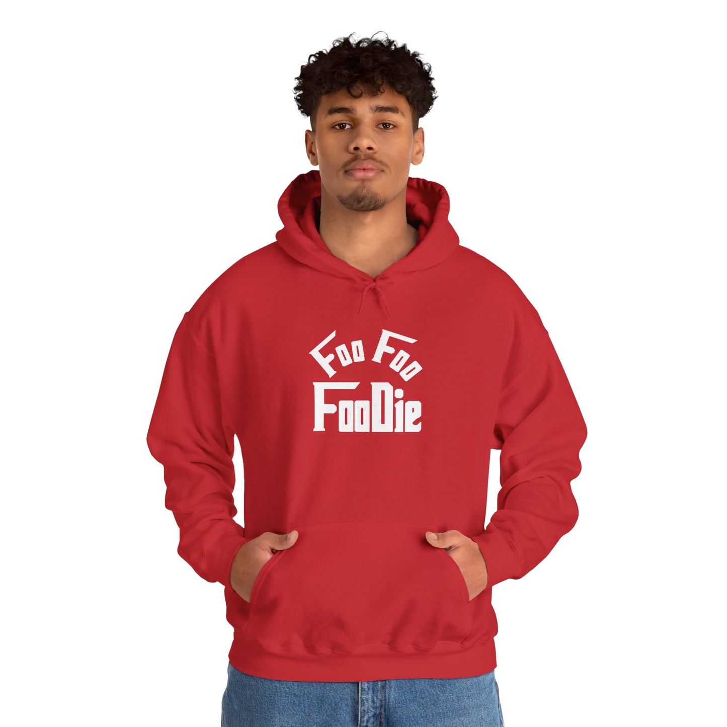 L.O.E.F Unisex Hooded Sweatshirt (White)
