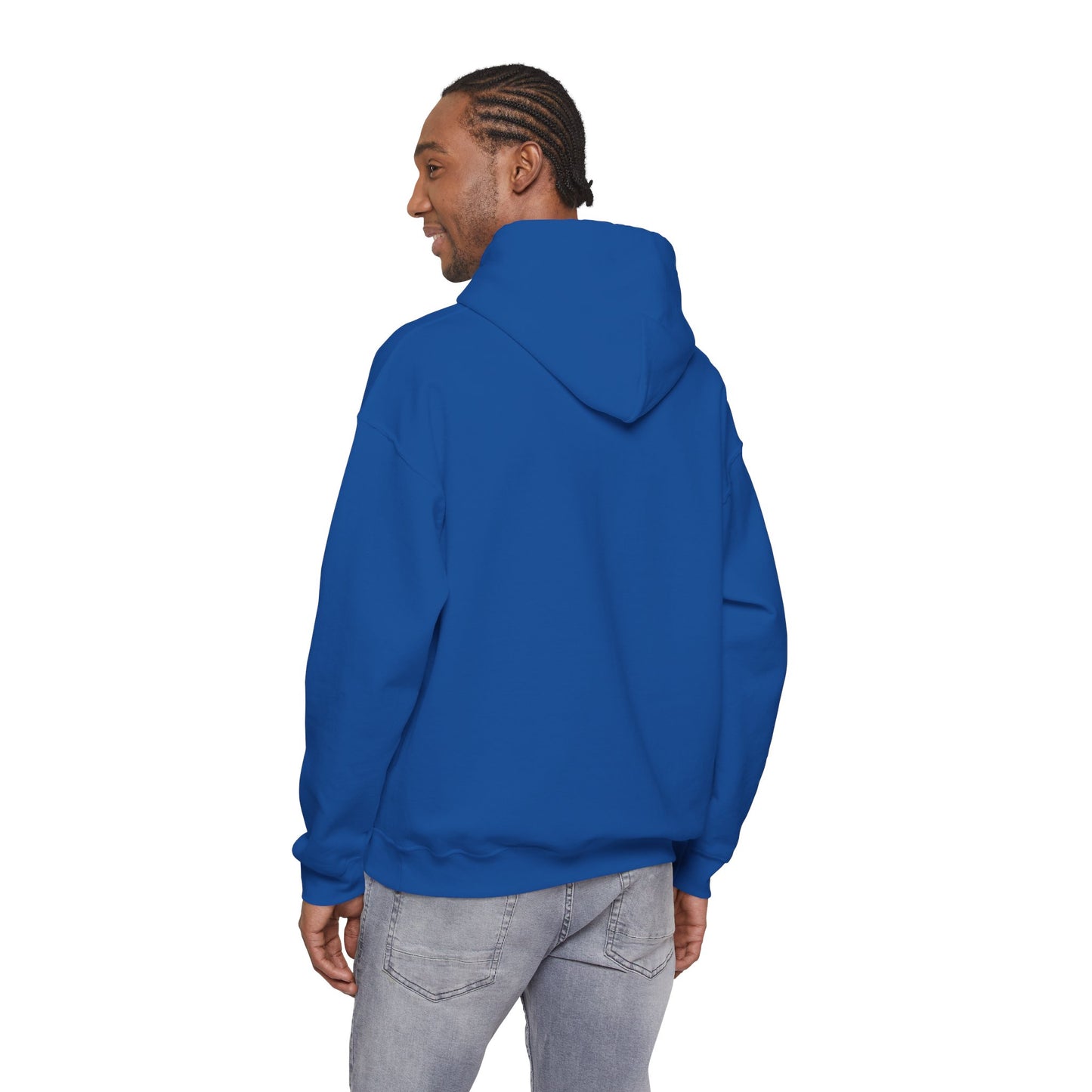 L.O.E.F Unisex Hooded Sweatshirt (White)