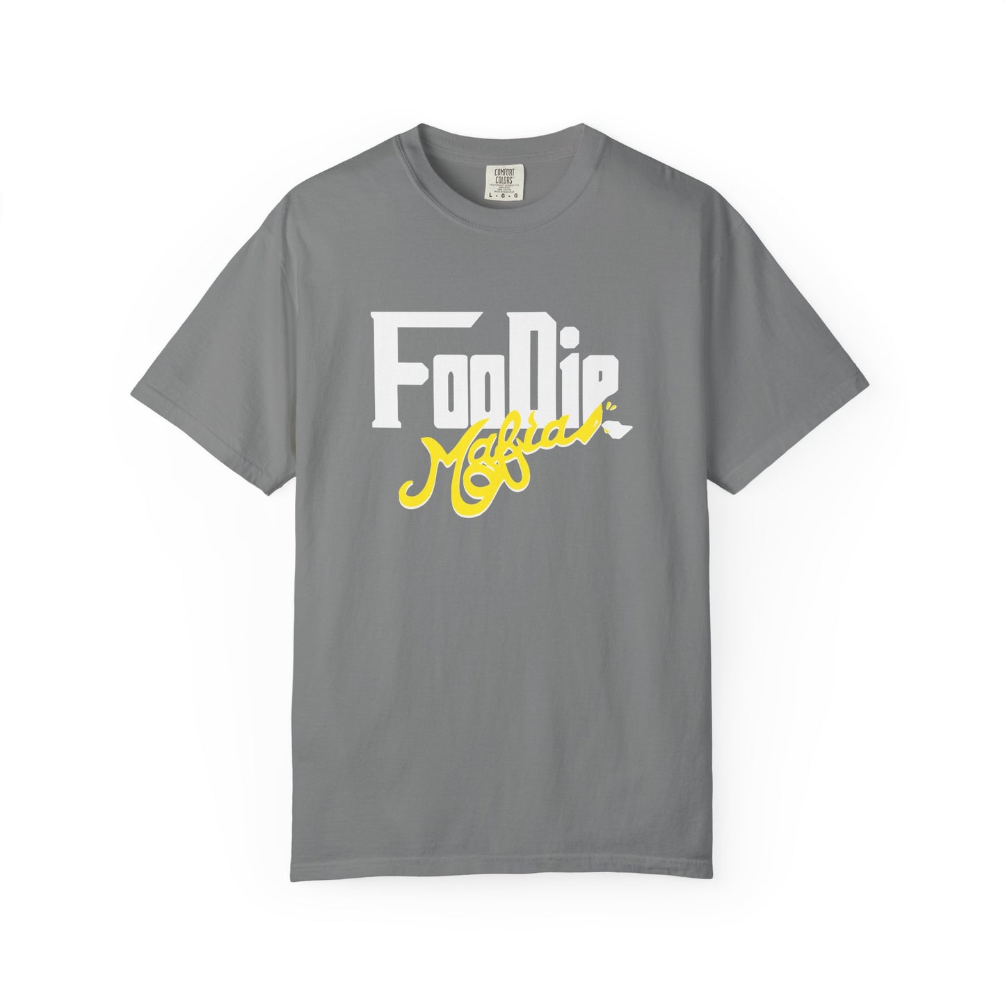 L.O.E.F Foodie Mafia Unisex Tee Shirt  (Yellow)