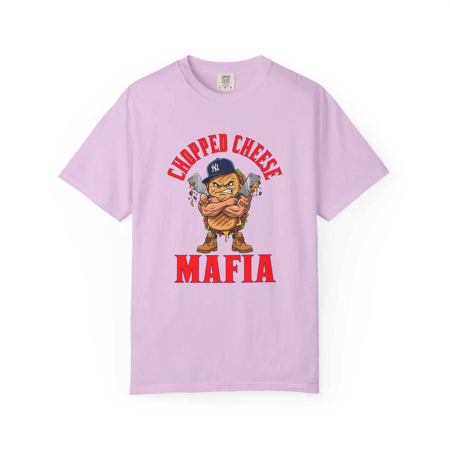 L.O.E.F Mafia Chopped Cheese Unisex Tee Shirt (Red)