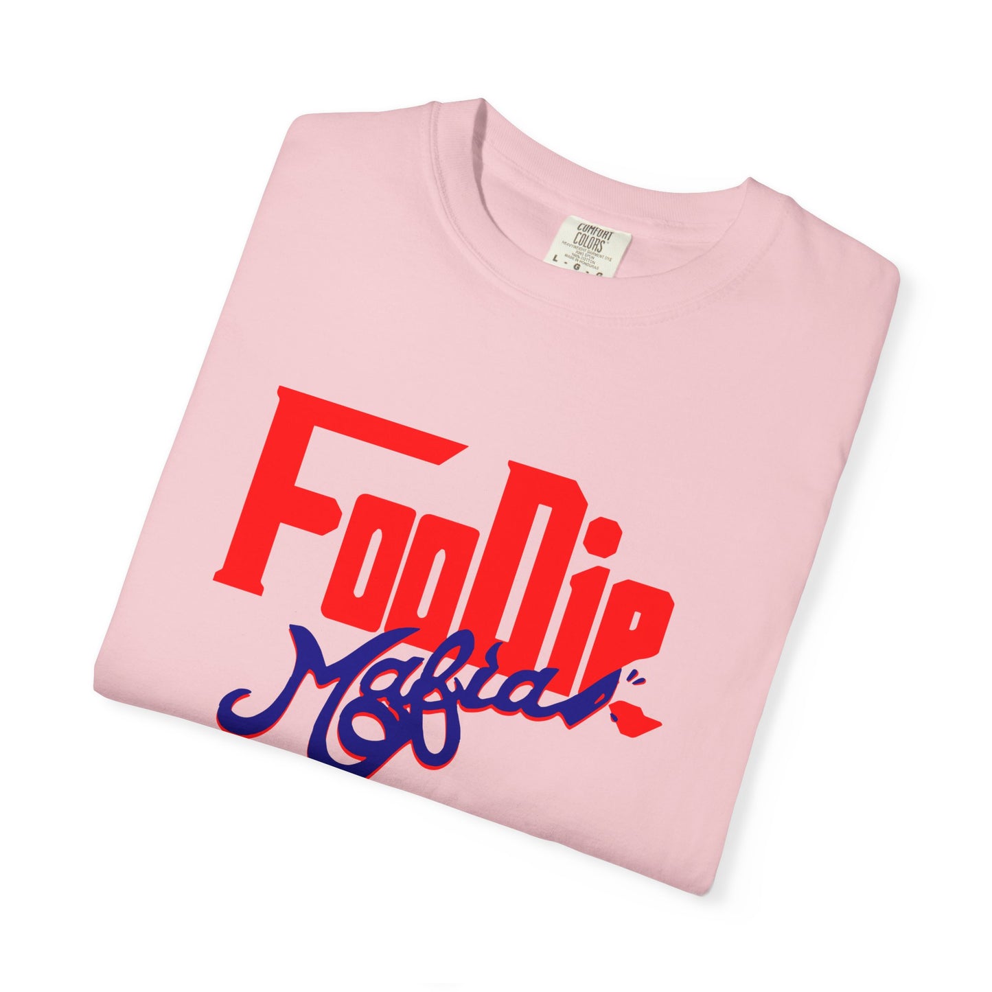 L.O.E.F Red Foodie Mafia Unisex Tee shirt (Dark Blue)