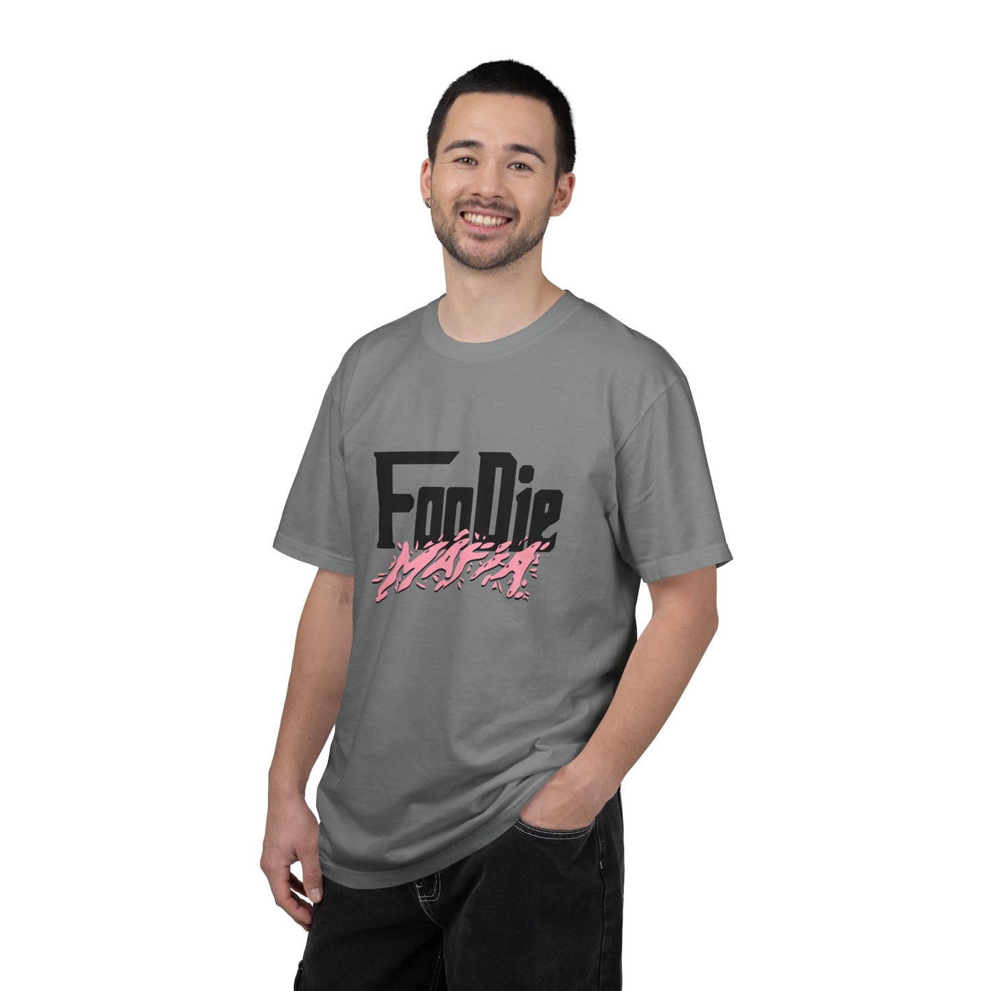 L.O.E.F Foodie Mafia Tee Shirt (Soft Pink)