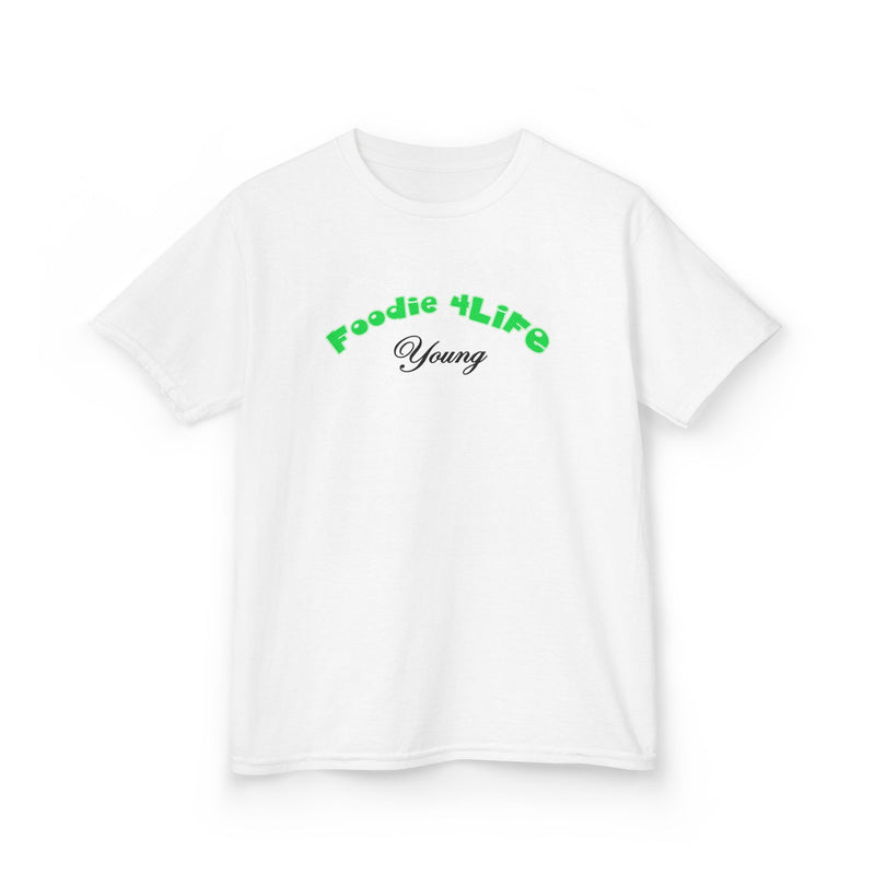 L.O.E.F Foodie 4Life Young Tee Shirt  (Machalite Green)