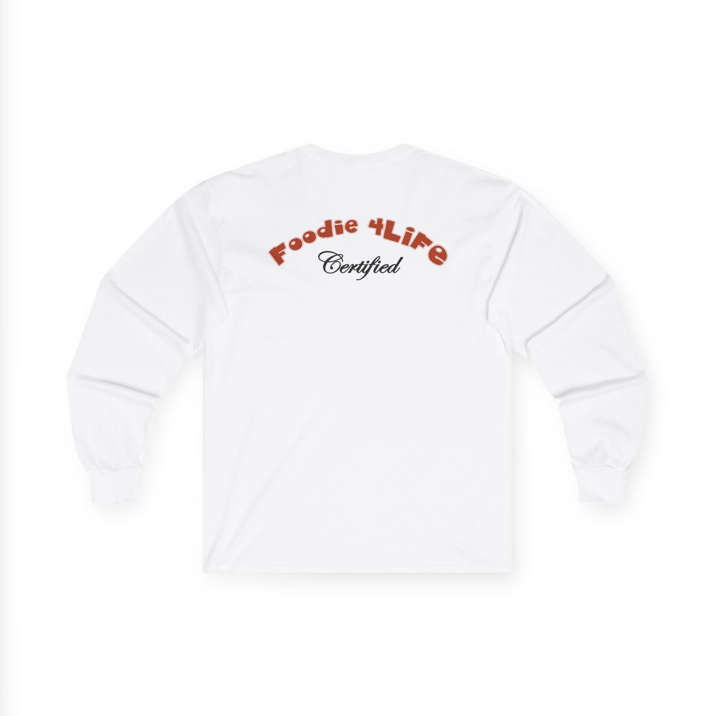 L.O.E.F Foodie 4Life Certified Long Sleeve Tee (Rust)